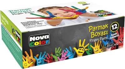 NOVA COLOR PARMAK BOYASI 12 RENK NC-460 (Best)