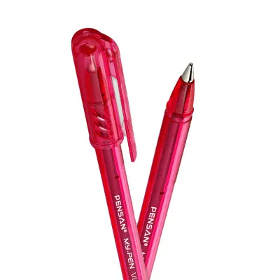 PENSAN MY-PEN 2210 KIRMIZI TÜKENMEZ KALEM (Best)