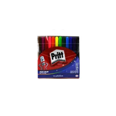 PRİTT 12 RENK JUMBO KEÇELİ KALEM 1687975 (Best)