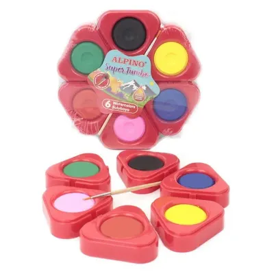 ALPINO 6 RENK SÜPER JUMBO SULUBOYA AQ-05 (Best)
