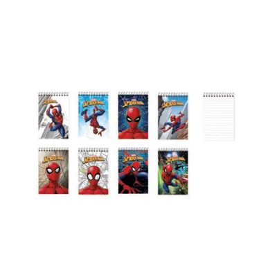 KESKİN SPIDER MAN A7 42 YP ÇİZGİLİ SPR BLOKNOT 140100-06 (Best)