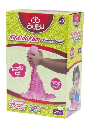 BU-BU PEMBE KİNETİK KUM 500 Gr. KU0005 (Best)