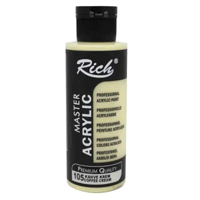 RICH AKRİLİK BOYA 105 COFFE CREAM 120 cc (Best)