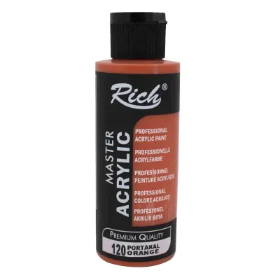 RICH AKRİLİK BOYA 120 PORTAKAL 120 cc (Best)