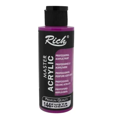 RICH AKRİLİK BOYA 144 FUŞYA 120 cc (Best)