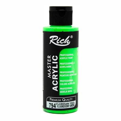 RICH AKRİLİK BOYA 2445 FLORASAN YEŞİL 120 cc (Best)