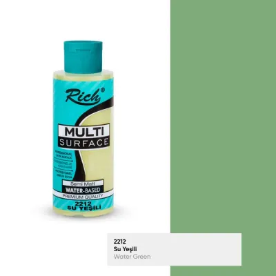 RICH MULTİ AKRİLİK BOYA 2212 SU YEŞİLİ 120 cc