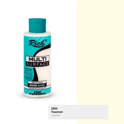 RICH MULTİ AKRİLİK BOYA 2300 YASEMEN 120 cc (Best)