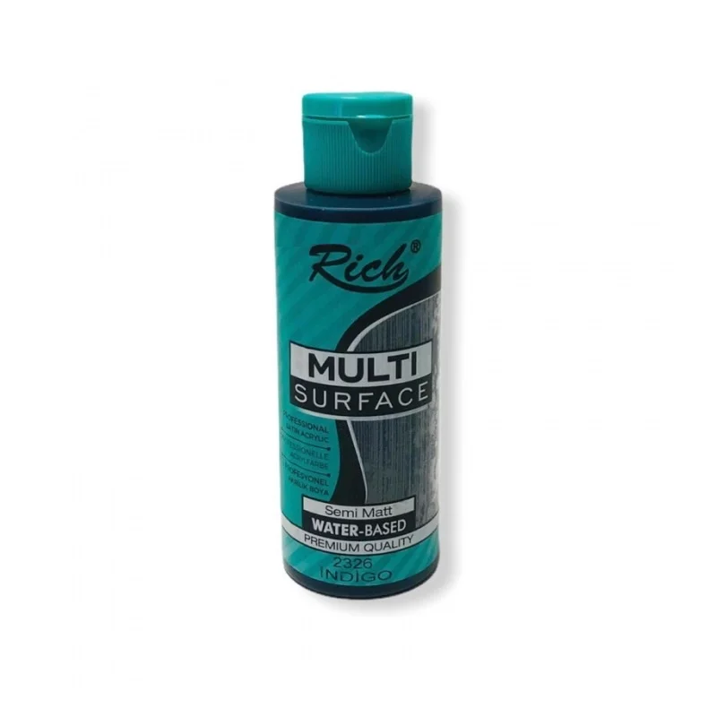 RICH MULTİ AKRİLİK BOYA 2326 INDIGO 120 cc