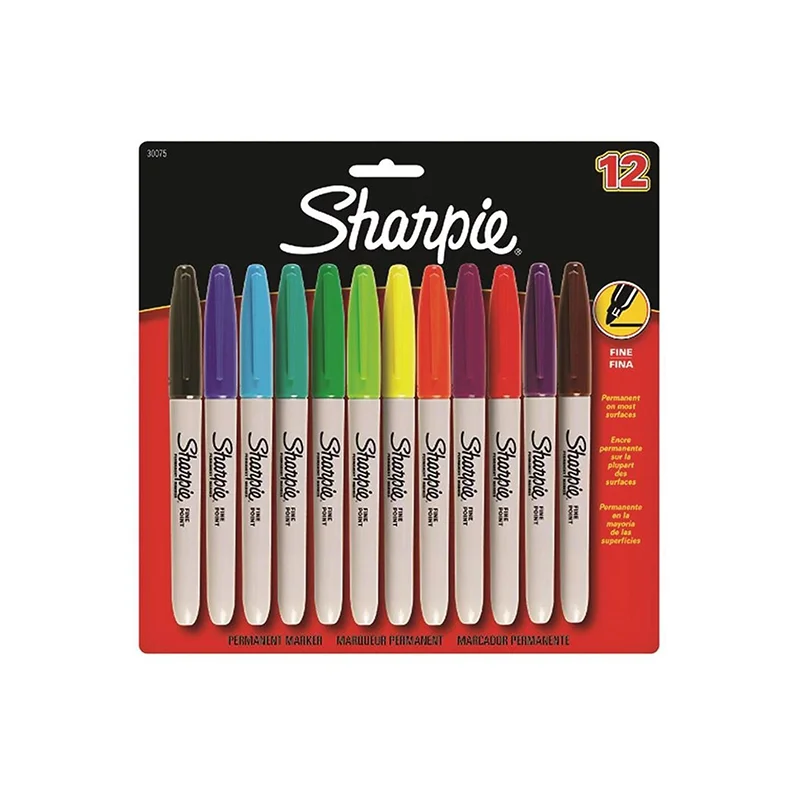 SHARPIE 12 Lİ FINE PERMANENT MARKÖR KARIŞIK 986052