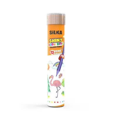 SİLKA ART.86T HEX SHINY 12 RENK TÜP KURU BOYA (Best)