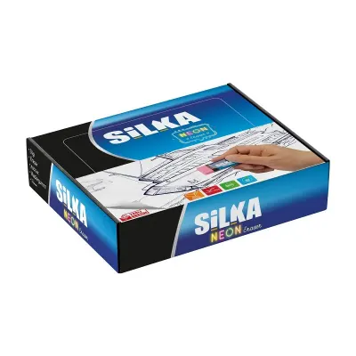SİLKA NEON 4 RENK SİLGİ 20 Lİ ART.2 (Best)