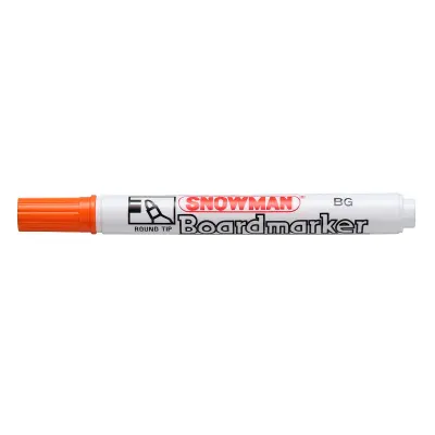 SNOWMAN TURUNCU TAHTA KALEMİ BG-12 (Best)
