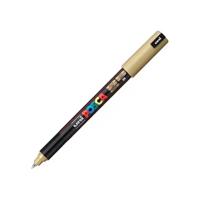 UNİ-BALL PC-1M POSCA SU BAZLI MARKER ALTIN 0.7 (Best)