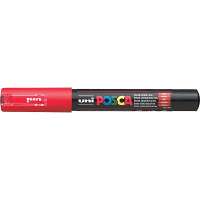 UNİ-BALL PC-1M POSCA SU BAZLI MARKER KIRMIZI 0.7 (Best)