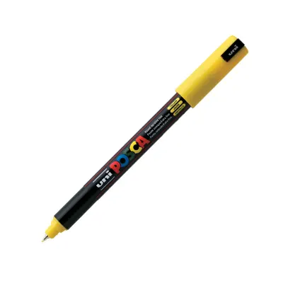 UNİ-BALL PC-1MR POSCA SU BAZLI MARKER SARI 0.7 (Best)