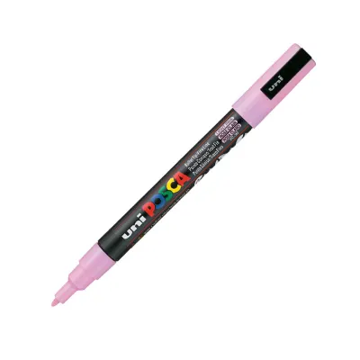 UNİ-BALL PC-3M POSCA SU BAZLI MARKER AÇIK PEMBE 0.9 (Best)