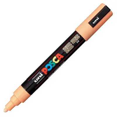 UNİ-BALL PC-5M-POSCA SU BAZLI MARKER LIGHT TURUNCU 1.8 (Best)