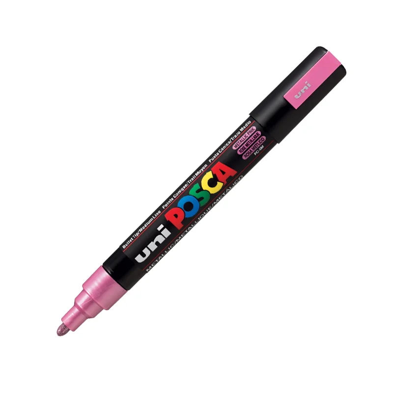 UNİ-BALL PC-5M-POSCA SU BAZLI MARKER MT.PEMBE 1.8