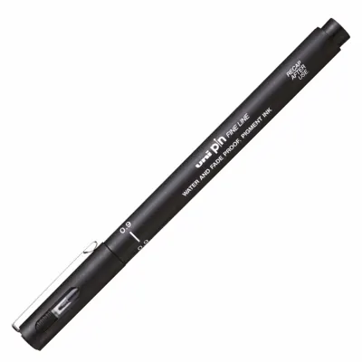 UNİ-BALL PIN09-200 FINELINE SİYAH ÇİZİM KALEMİ (Best)