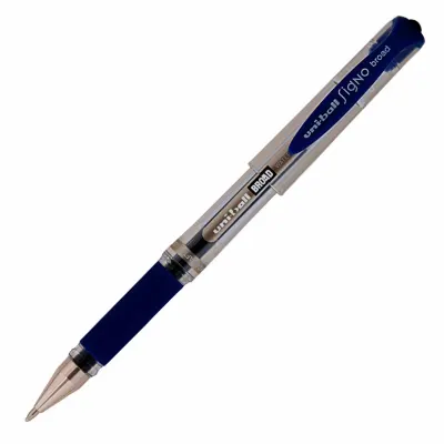 UNİ-BALL UM-153 MAVİ/SİYAH BROAD JEL KALEM (Best)