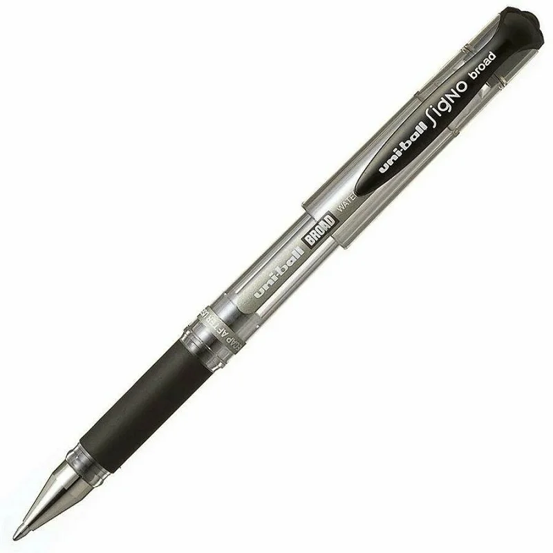 UNİ-BALL UM-153 SİYAH BROAD JEL KALEM