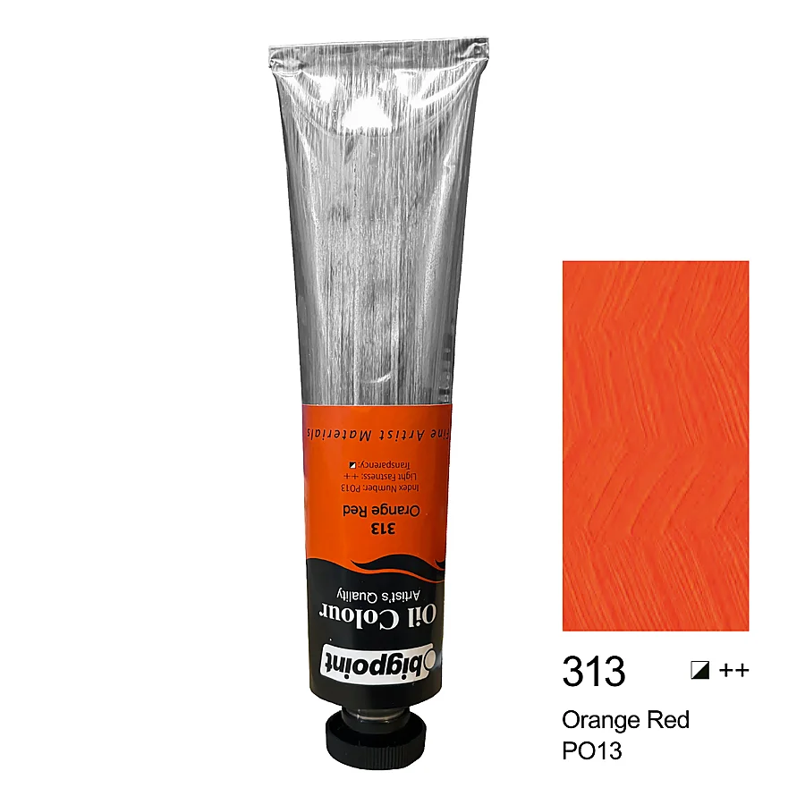 Bigpoint Yağlı Boya 200 ml Orange Red 313