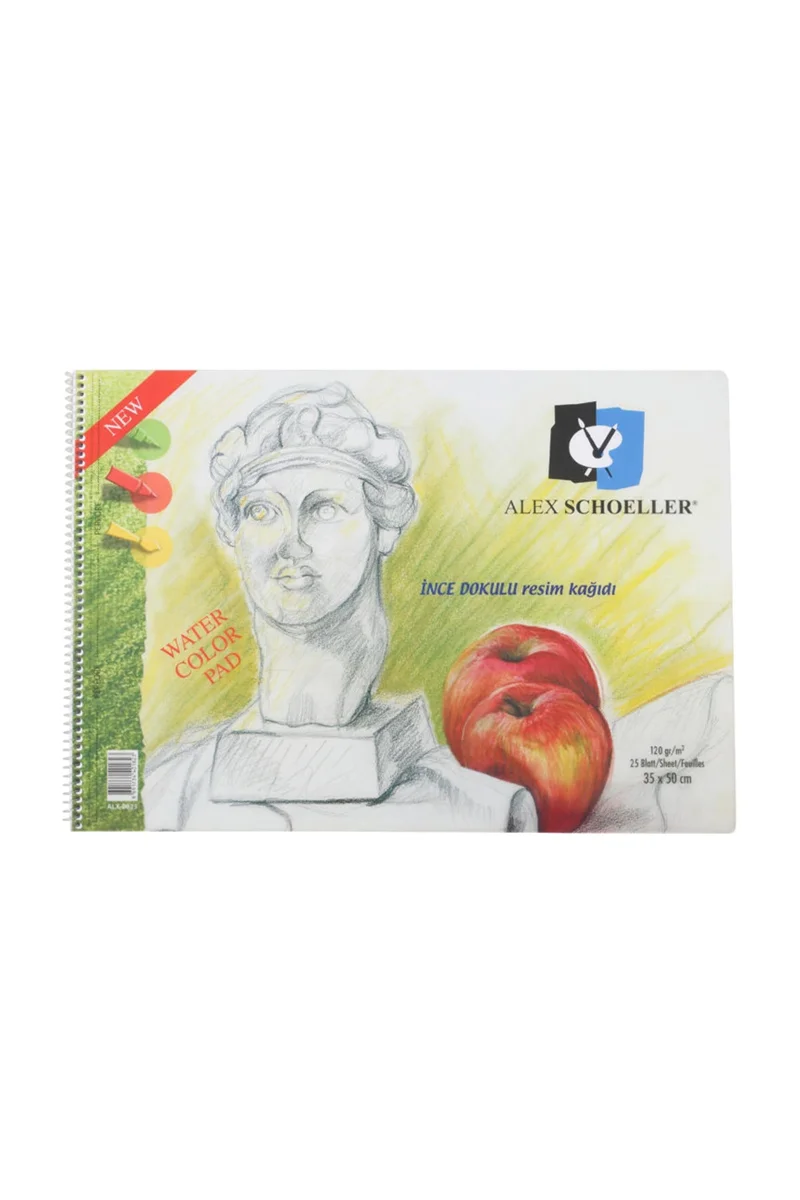 ALEX 35x50 25 YP.PP KAPAK RESİM DEFTERİ ALX-962/0823