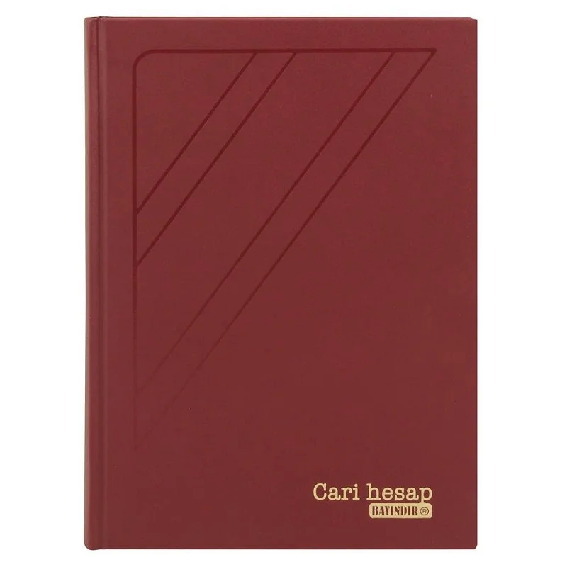 BAYINDIR CARİ HESAP DEFTERİ 20x28 120 YAPRAK DİK