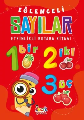 BICIRIK EĞLENCELİ SAYILAR ETKİNLİKLİ BOYAMA KİTABI