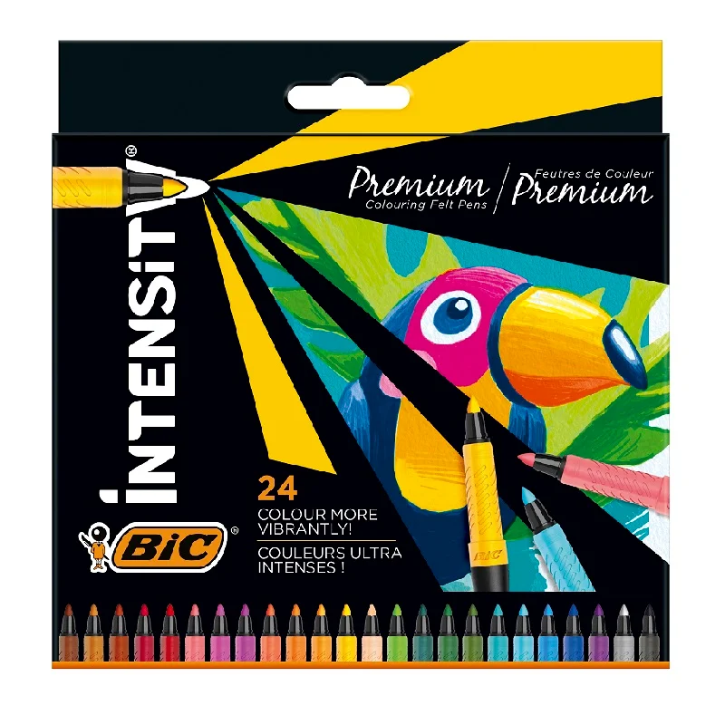 BİC INTENSITY 24 RENK KEÇE UÇLU KALEM FINE 3806080