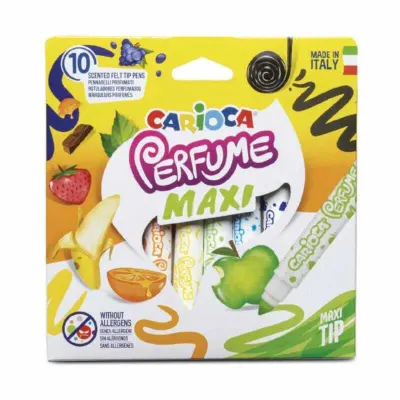 CARIOCA 10 RENK KOKULU JUMBO KEÇELİ KALEM 42989 (Best)
