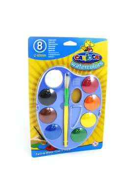 CARIOCA 24 RENK SULU BOYA 30 MM 42405 (Best)