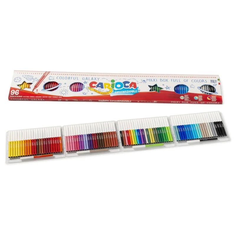 CARIOCA JOY 100 LÜ YIKANABİLİR KEÇELİ KALEM 41019
