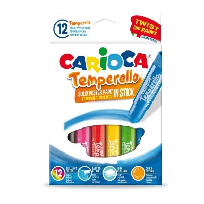 CARIOCA TEMPERELLO 12 RENK ÇEVİRMELİ MUM BOYA 42738