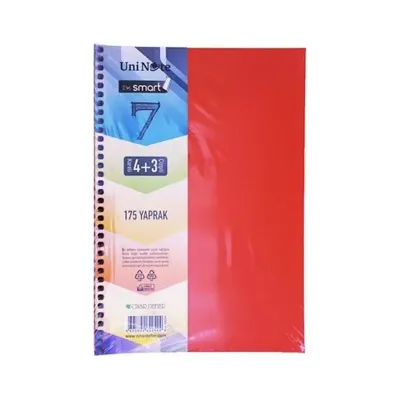 ÇINAR I'M SMART A4 175 YP 4+3 AYRAÇLI DEFTER 62054 (Best)