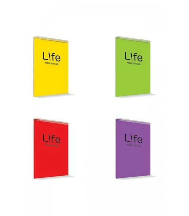 ÇINAR LIFE A5 100 YP ÇİZGİLİ BLOKNOT DEFTERİ 78004