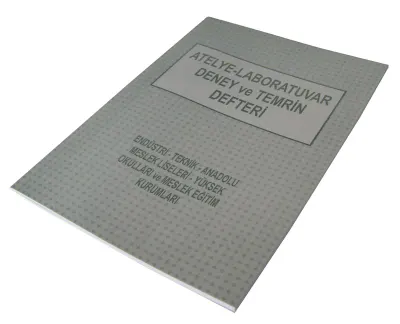 DİLMAN ATELYE TEMRİN DEFTERİ KARTON KAPAK 40 YP