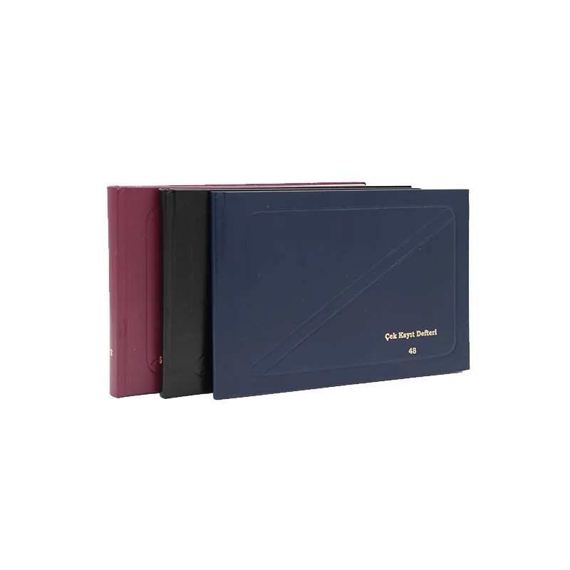 DİLMAN ÇEK KAYIT DEFTERİ 17x24 192 YP. YATAY CİLTLİ