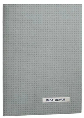 DİLMAN İMZA DEVAM DEFTERİ KARTON KAPAK 40 YP.