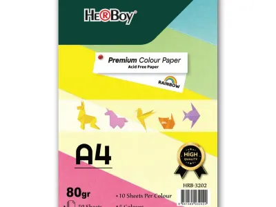 HERBOY FOTOKOPİ KAĞIDI A4 50'Lİ KARIŞIK