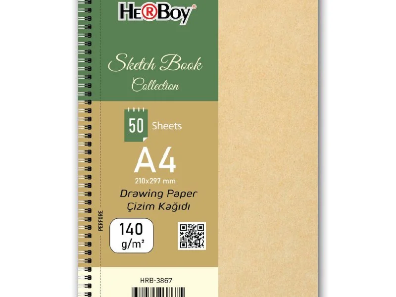 HERBOY A4 140g 50 YPR SKETCHBOOK COLLECTION