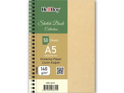 HERBOY A5 140g 50 YPR SKETCHBOOK COLLECTION
