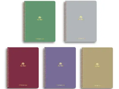 HERBOY A4 120 YP. ÇİZGİLİ PP KAPAK ALL SIZE PREMIUM DEFTER