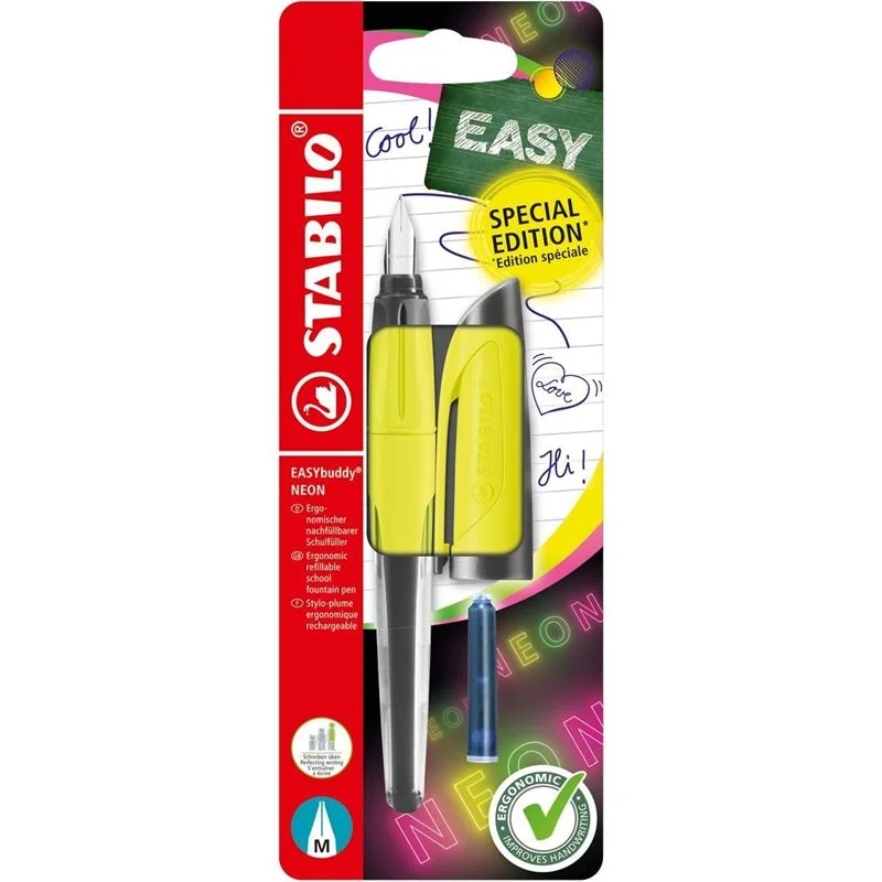Stabılo Neon Sarı M Uç Dolma Kalem 51014239