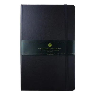 Vj Venzi 13X21 192 Sayfa Noktalı Siyah Sert Kapak Defter 3153