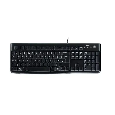 Logıtech K120 Q Kablolu Klavye Siyah