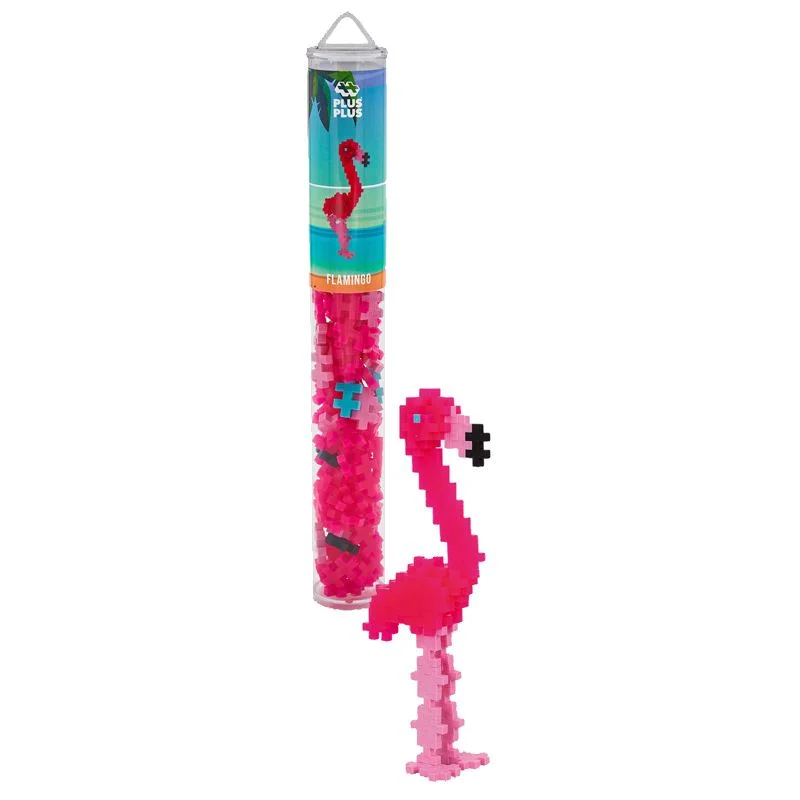 Plus-Plus Flamıngo / 100 Pcs Tube Pp-4242
