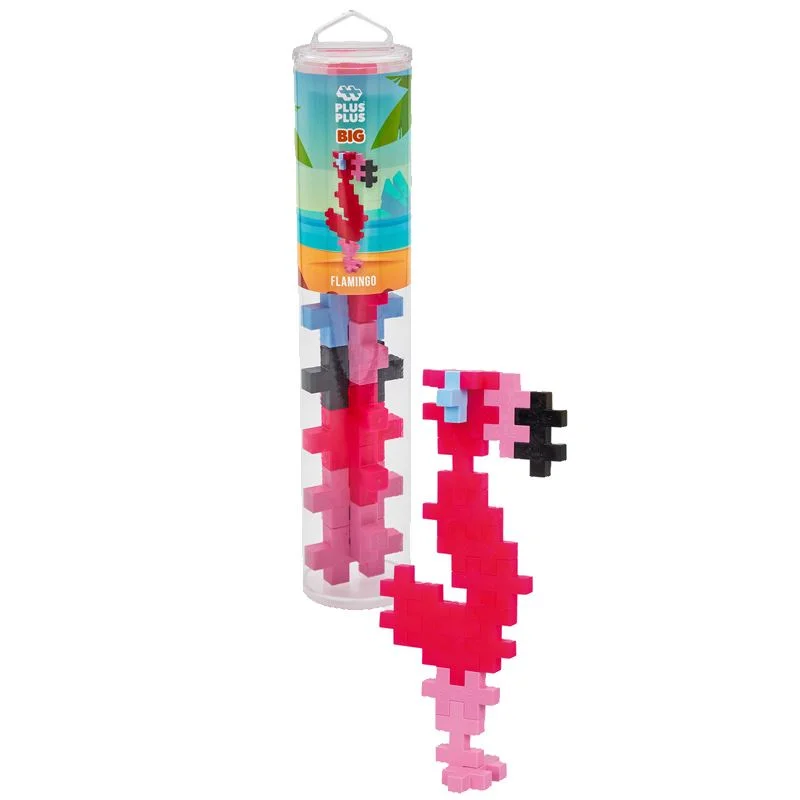 Plus-Plus Bıg 15 Pc Tube - Flamıngo Pp-3408
