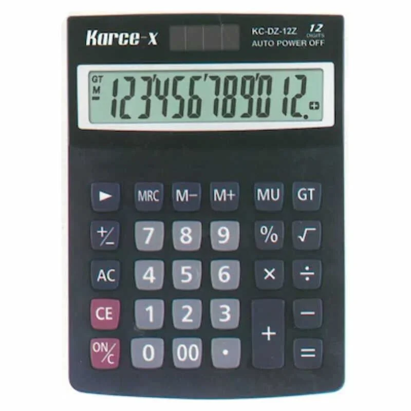Karce-X Kc-Dz-12Z 12 Hane Hesap Makinası